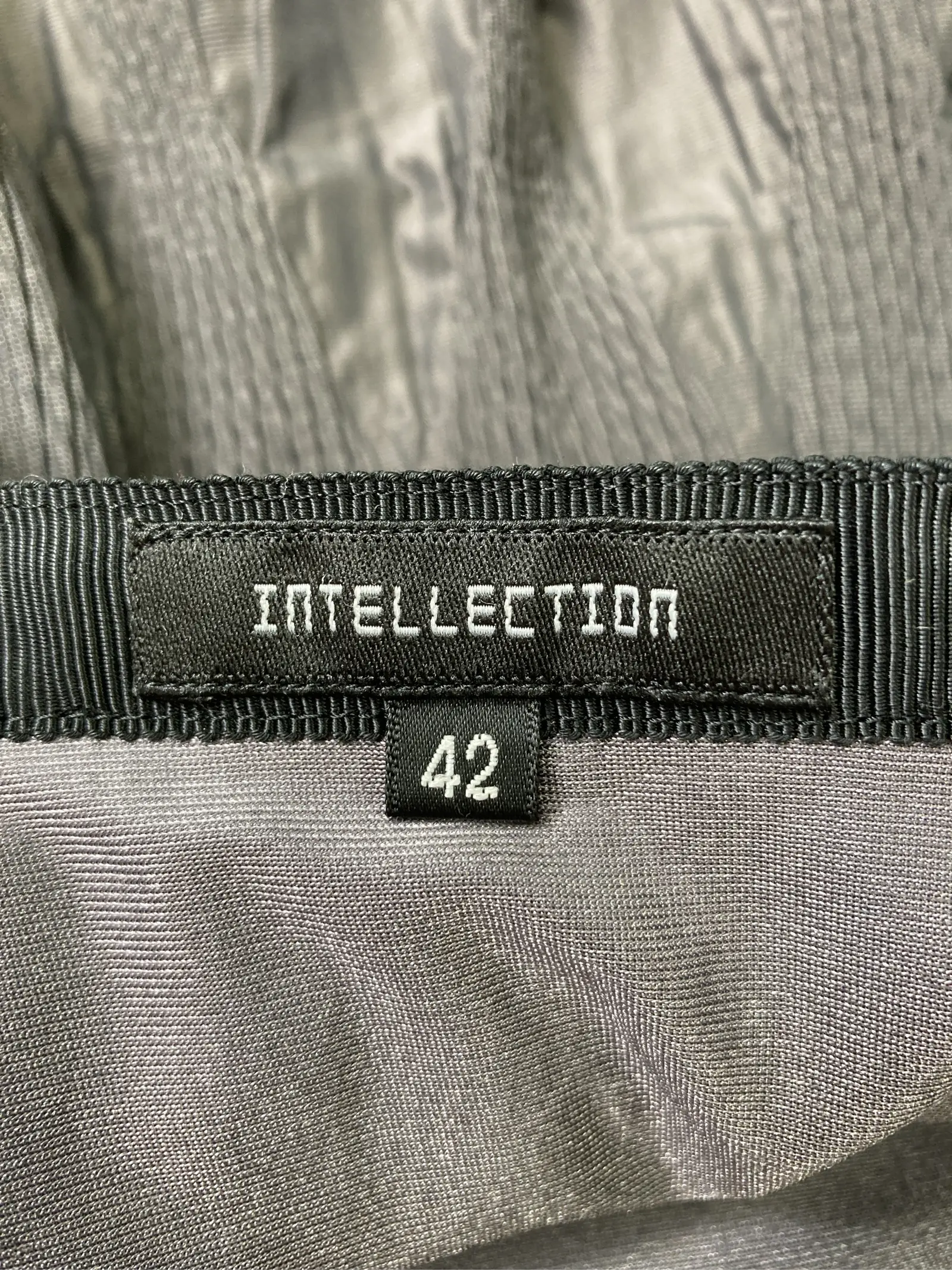 【INTELLECTION】ミモレ/半端丈スカート 42【古着/USED/中古品】 - digdig（ディグディグ） - A242609